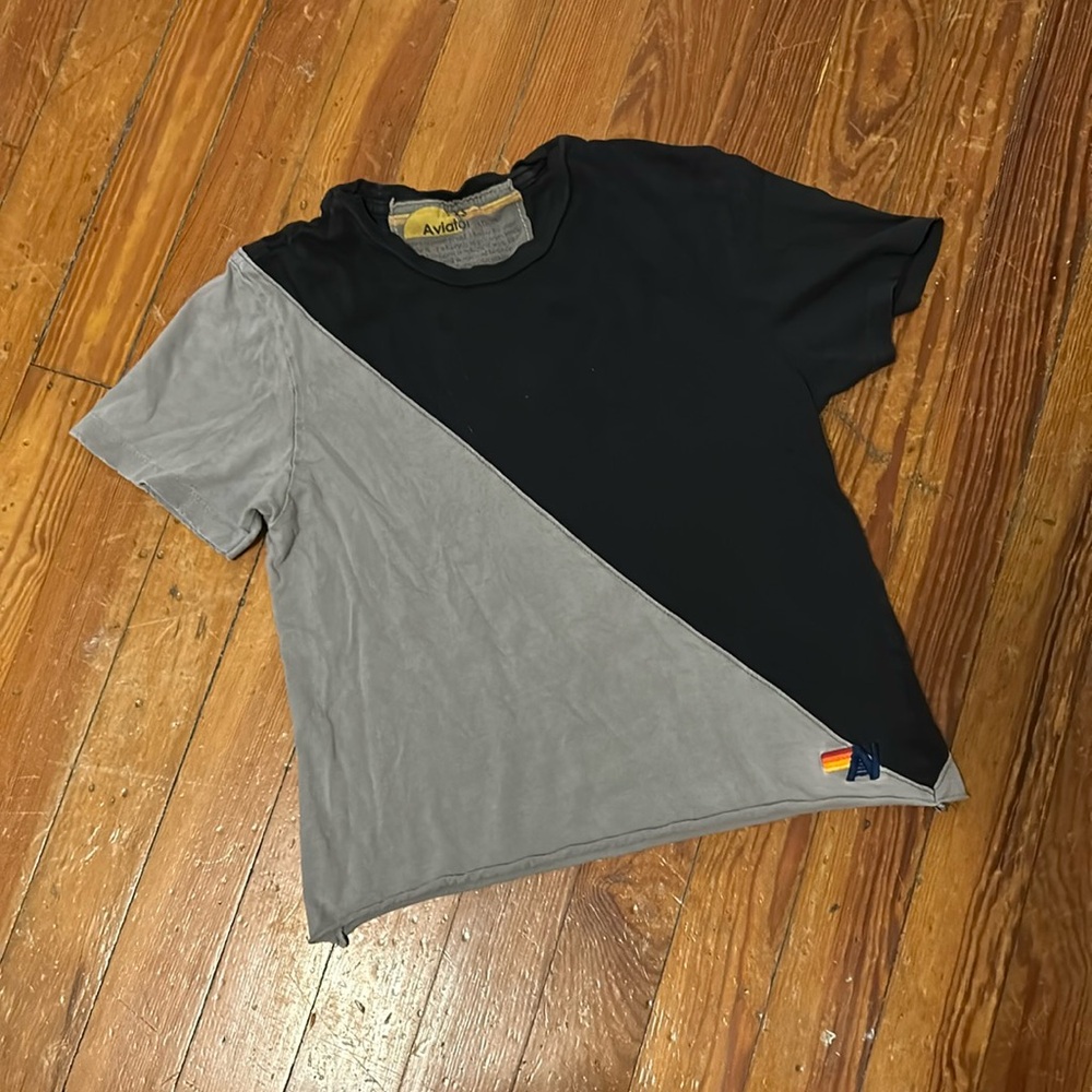 Aviator Nation colorblock T-Shirt xs extra small